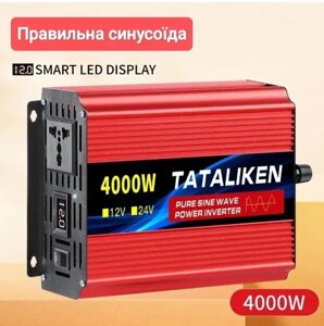 Інвертор Tataliken 4000 Вт ЧИСТИЙ СИНУС