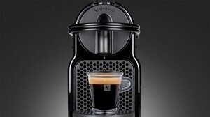 Кавоварка DeLonghi Nespresso Inissia EN80. B + 14 капсул