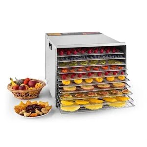 Сушка дегідратор Klarstein Fruit Jerky Steel 10 (10028437)