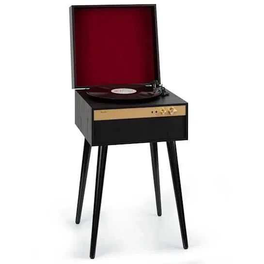 Вініловий програвач Auna Berklee TT Case Turntable (BT AUX) ( 10040463 ) від компанії Tech House - фото 1