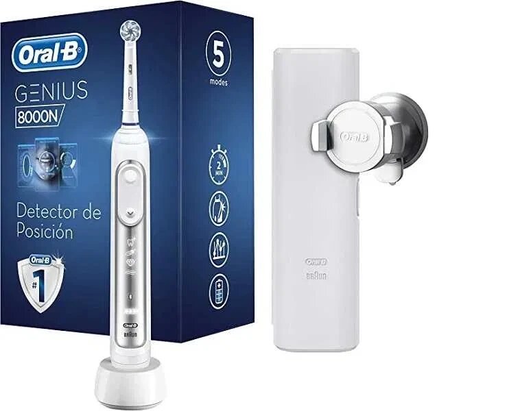 Зубна щітка електрична Braun Oral-B Genius 8000 від компанії Tech House - фото 1