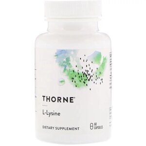 L-Лізин Thorne Research 60 капсул (THR51602) D1-2025