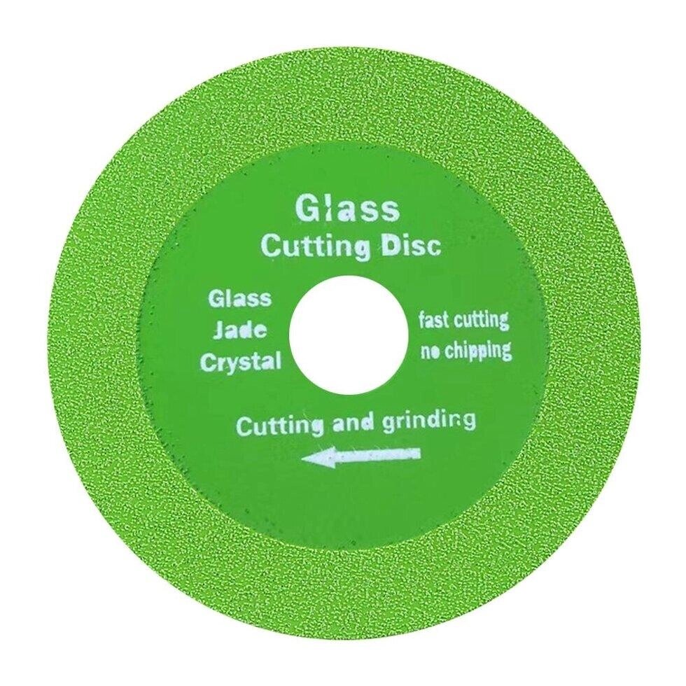 100 Мм ріжучий диск для скла, точний гострий алмазний ріжучий диск для зняття фаски, ультратонкий диск шліфування від компанії greencard - фото 1