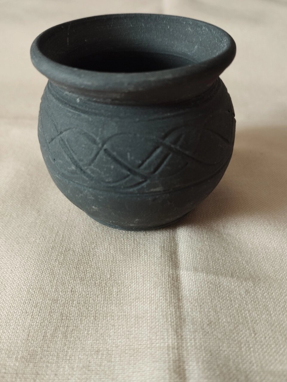 2 шт Керамічна глиняна ваза декоративна обпечена Код/Артикул 87 від компанії greencard - фото 1