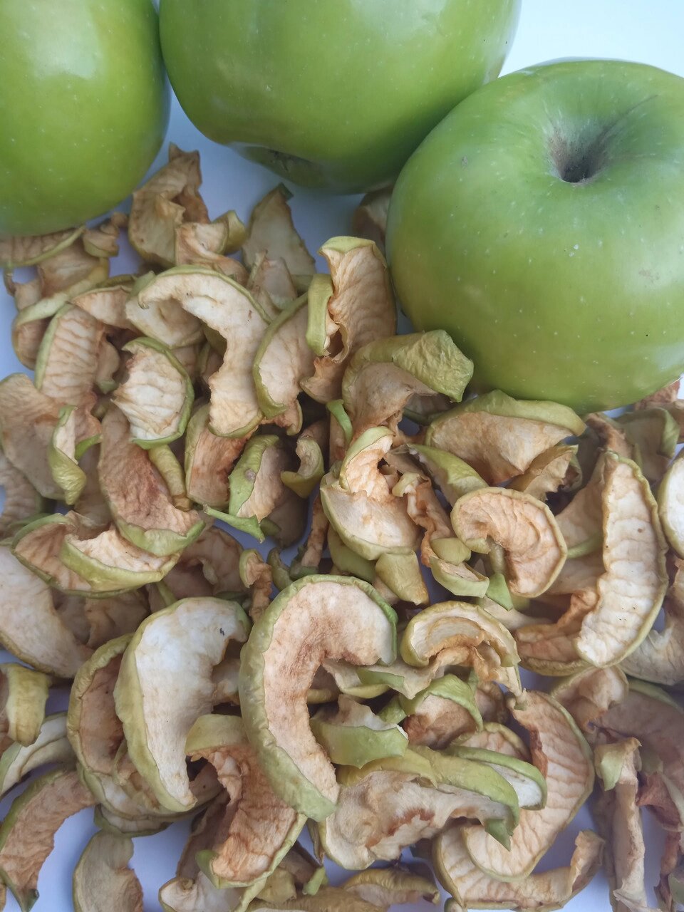 2 шт Яблуко сушене часточками 200 грамів Код/Артикул 72 від компанії greencard - фото 1