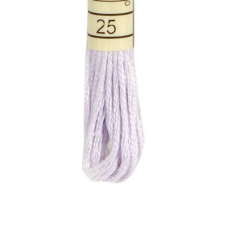 20 шт Нитка для вишивки муліне Airo 25 фіолетовій Код/Артикул 87 від компанії greencard - фото 1