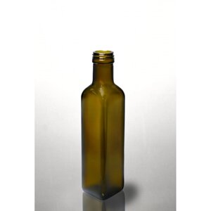 200 шт пляшка скло оливкова 250 мл упаковка +Корок 31.5х24 з дозатором та різьбою на вибір