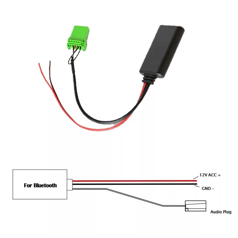 3.5 MM AUX кабель Audio TOYOTA 20 pin Код/Артикул 13 від компанії greencard - фото 1