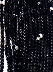 3 шт Керамічний перли, чорний 4 мм Код/Артикул 192 КВ-1100n_4