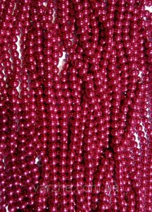 3 шт Керамічний перли, темно-малиновий 4 мм Код/Артикул 192 КВ-1031_4