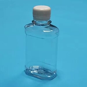 30 шт 150 мл Пляшка ПЕТ прямокутна (герметична, з контрольним кільцем) упаковка