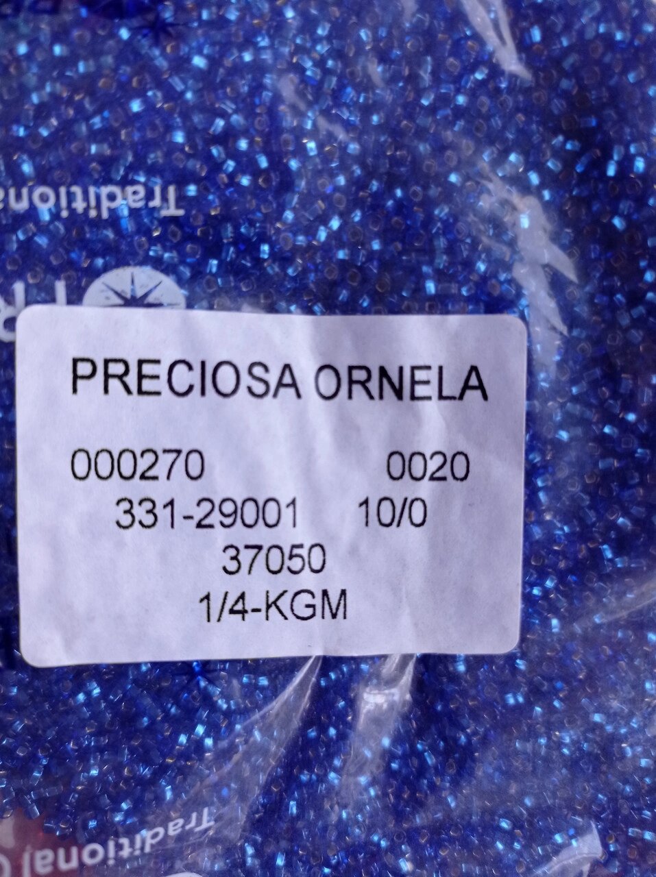 8 шт Бісер чехія Preciosa упаковка 10 грам 37050 голубий Код/Артикул 87 від компанії greencard - фото 1