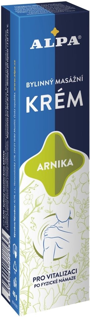 ALPA крем АРНІКА 40г- масажний на травах 40г Код/Артикул 69 12 від компанії greencard - фото 1