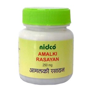 Амалакі Расаяна (60 таб, 250 мг), Amalki Rasayan, Nidco Під замовлення з Індії 45 днів. Безкоштовна доставка.