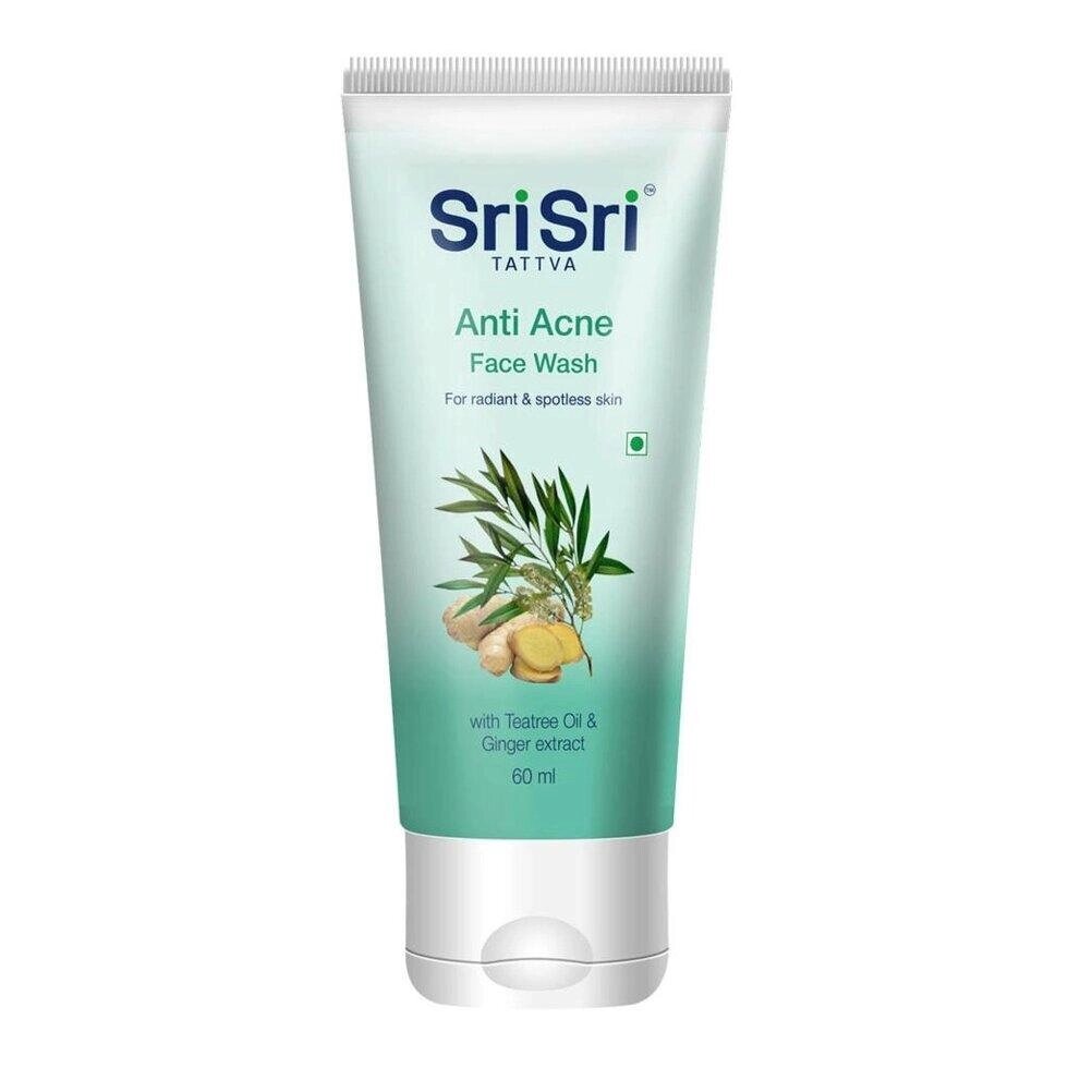 Анти-акне: засіб для вмивання (60 мл), Anti-Acne Face Wash,  Sri Sri Tattva Під замовлення з Індії 45 днів. Безкоштовна  від компанії greencard - фото 1