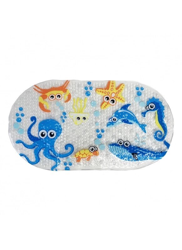 Антиковзаючий килимок Baby Comfort у ванну Підводний світ Код/Артикул 15 MG-sk01 від компанії greencard - фото 1