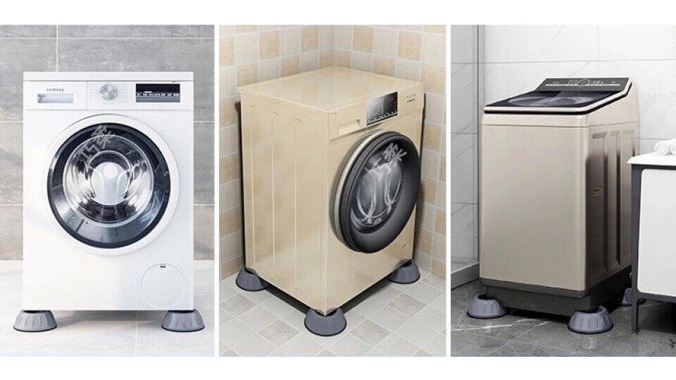 Антивібраційні підставки для пральної машини, холодильника та меблів Код/Артикул 22 від компанії greencard - фото 1