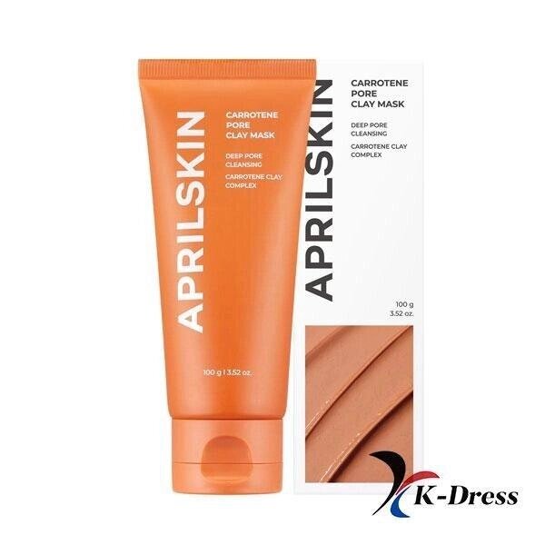 Aprilskin Carrotene Pore Clay Mask 100г під замовлення з кореї 30 днів доставка безкоштовна від компанії greencard - фото 1