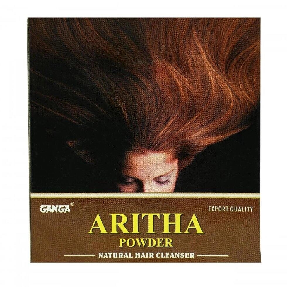 Аритха: порошок для волосся (100 г), Aritha Powder,  Ganga Pharmaceuticals Під замовлення з Індії 45 днів. Безкоштовна від компанії greencard - фото 1