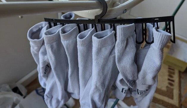 Багатофункціональні вішалки для зберігання одягу, сушарка для шкарпеток. Код/Артикул 135 000226 від компанії greencard - фото 1