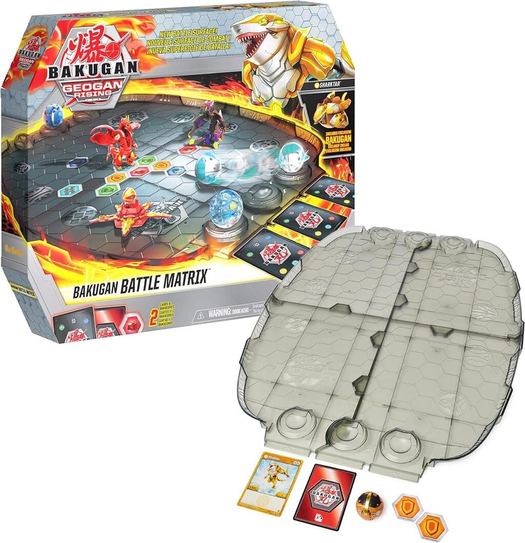 Bakugan Battle Matrix, арена бакуган матриця Gold Sharktar Код/Артикул 75 1152 Код/Артикул 75 1152 Код/Артикул 75 1152 від компанії greencard - фото 1