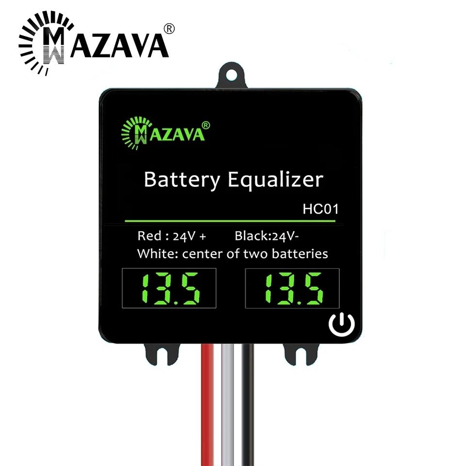 Балансир АКБ Battery Equalizer HC01 MAZAVA (з індикацією) green on/of Код/Артикул 13 від компанії greencard - фото 1