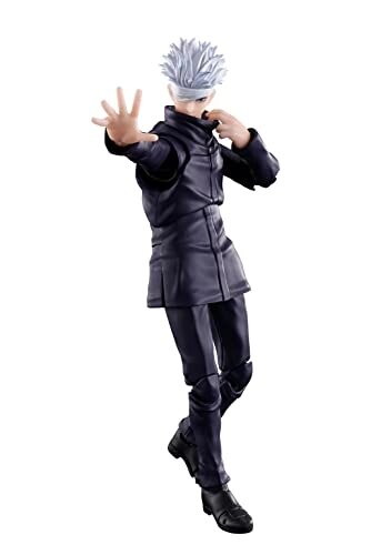 BANDAI SPIRITS SHFiguarts Jujutsu Kaisen the Movie 0 Годзьо Сатору приблизно. Рухлива фігура пофарбована в колір під від компанії greencard - фото 1