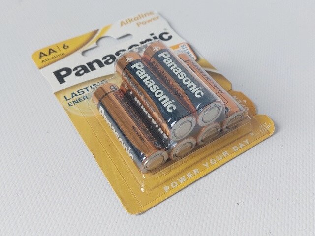 Батарейка АА 1,5V Alkaline (6шт.) (Panasonic) LR6APB Код/Артикул 30 5613 від компанії greencard - фото 1