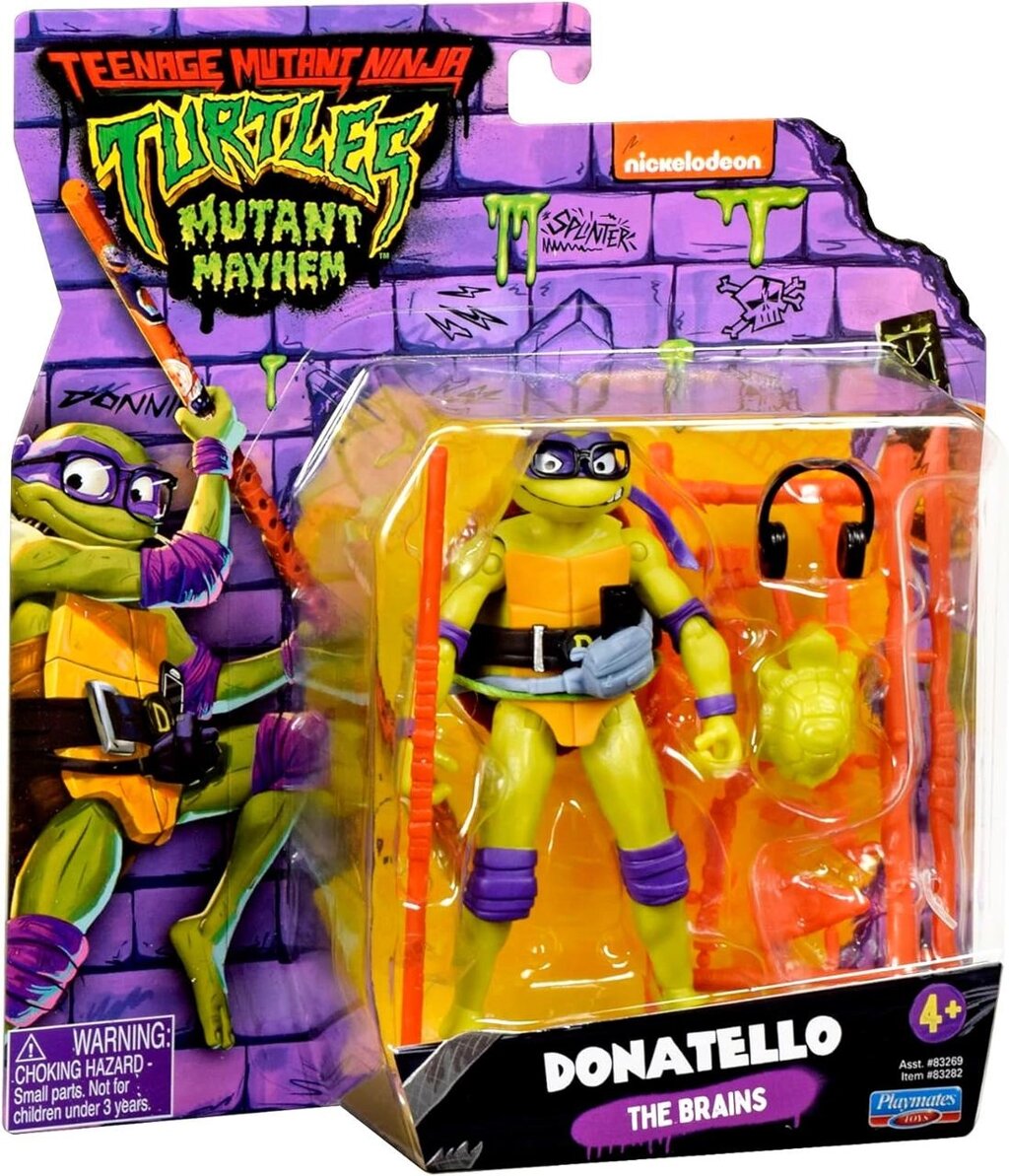 Базова фігура Донателло. Teenage Mutant Ninja Donatello черепашки ніндзя Код/Артикул 75 815 Код/Артикул 75 815 від компанії greencard - фото 1