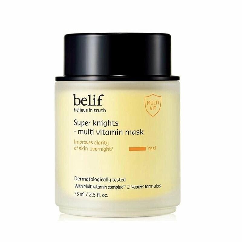 Belif Super Knights - мультивітамінна маска 75 мл під замовлення з кореї 30 днів доставка безкоштовна від компанії greencard - фото 1