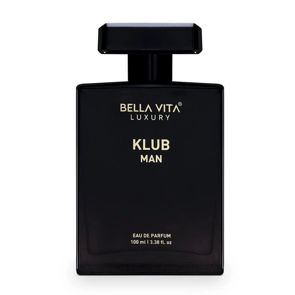 Bella Vita Luxury KLUB Man Eau De Parfum Духи для чоловіків з лимоном, трояндою та ваніллю|Мускусний та пряний стійкий від компанії greencard - фото 1