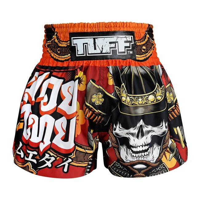Бестселер TUFF Боксерські шорти для тайського боксу Самурайський череп" Під замовлення з Таїланду за 30 днів, доставка від компанії greencard - фото 1