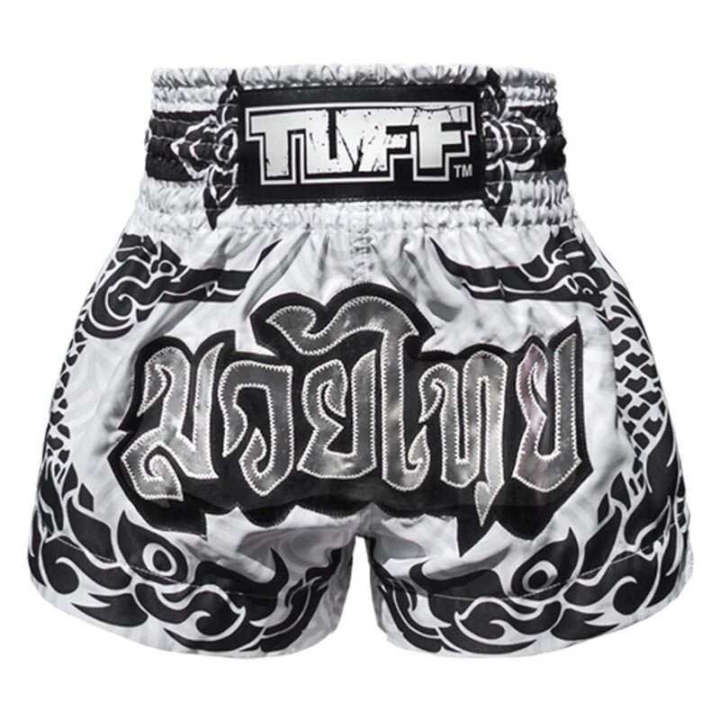 Бестселер TUFF Боксерські шорти для тайського боксу The Great Hongsa White Під замовлення з Таїланду за 30 днів, від компанії greencard - фото 1