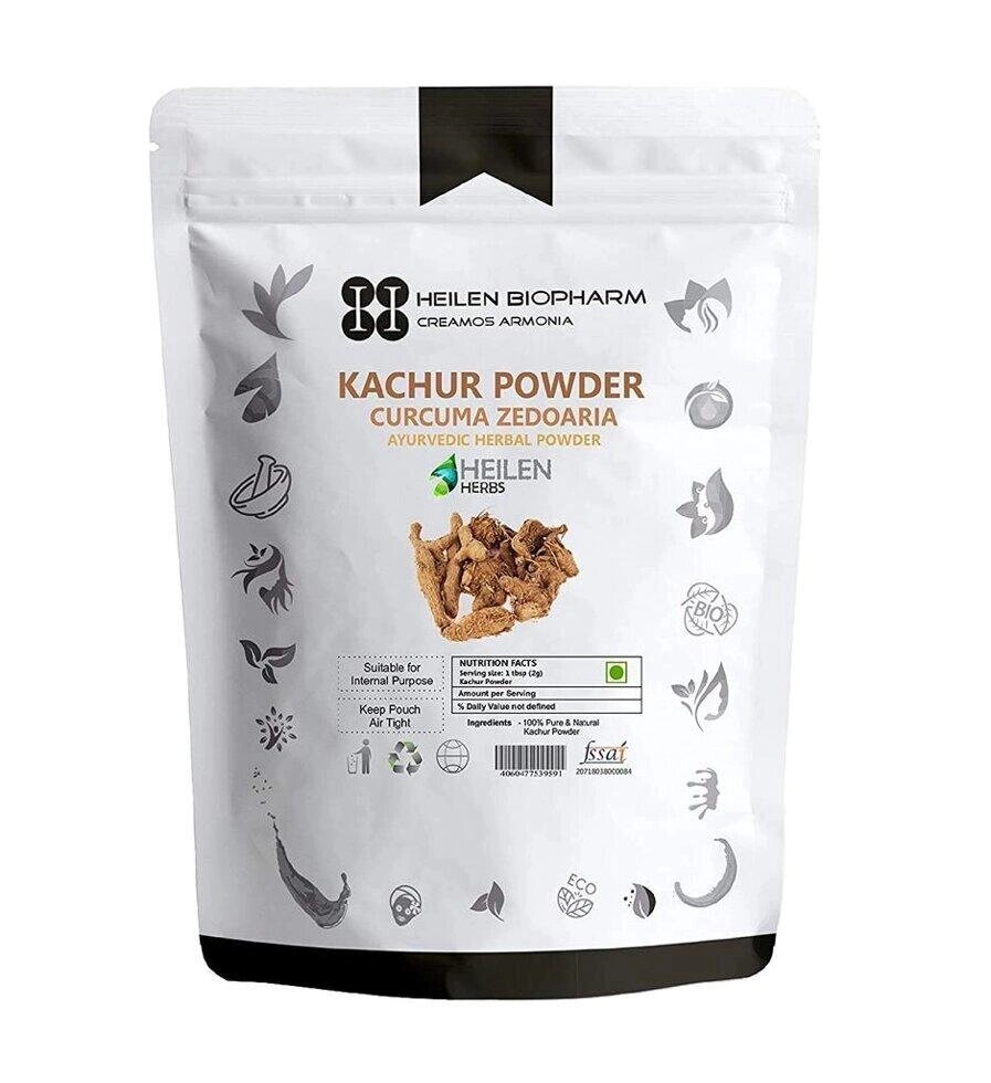 Біла Куркума (Качур) (100 г), Kachur Powder,  Heilen Biopharm Під замовлення з Індії 45 днів. Безкоштовна доставка. від компанії greencard - фото 1