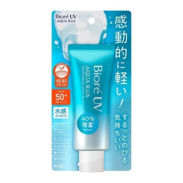 Biore Biore UV Aqua Rich Watery Essence 70g SPF50+ PA++++ [Сонцезахисний крем для обличчя та тіла] під замовлення з від компанії greencard - фото 1