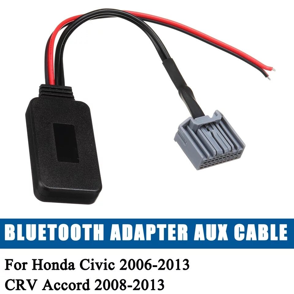 Bluetooth 4.0 Aux блютуз адаптер for Honda Civic 2006-2013 for CRV for Accord 2008-2013 Код/Артикул 13 від компанії greencard - фото 1