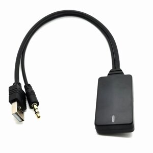 Bluetooth 5.0 Adapter Wireless Aux USB BMW E90 E91 E92 E93 Код/Артикул 13