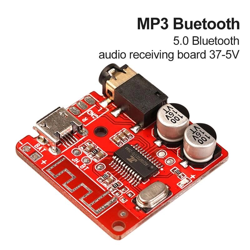 Bluetooth 5.0 JL6925A Стерео музика 3,5 мм DIY автомобільний Bluetooth аудіо приймач під замовлення за 30 днів доставка  від компанії greencard - фото 1