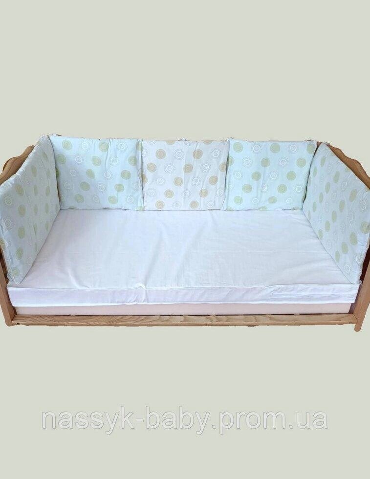 Борти подушечки в дитяче ліжечко Код/Артикул 41 БН010 від компанії greencard - фото 1