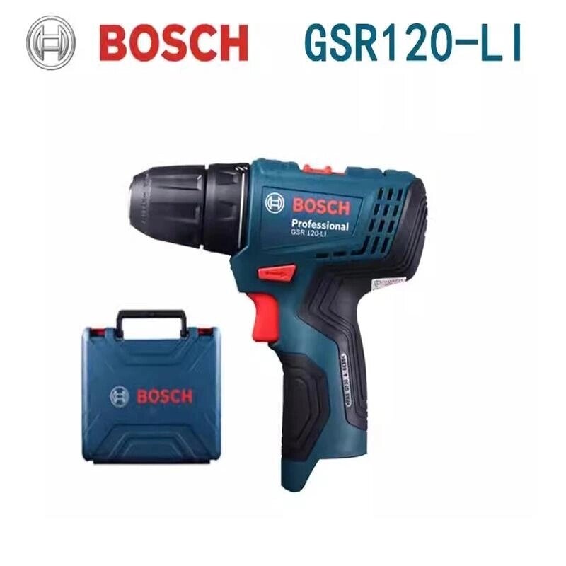 Bosch GSR120 Li Професійна електрична дриль-викрутка Ручна бездротова викрутка, що перезаряджається Без батареї /  Під від компанії greencard - фото 1