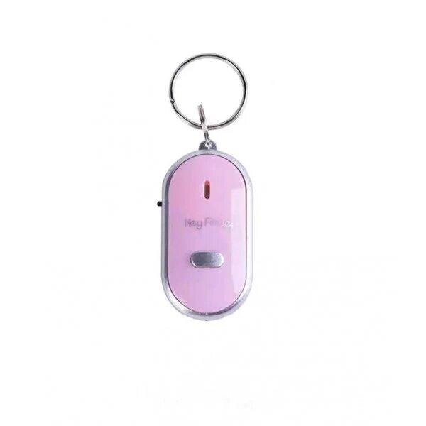 Брелок на ключі зі звуковим/світловим сигналом рожевий Код/Артикул 5 0041-5 від компанії greencard - фото 1