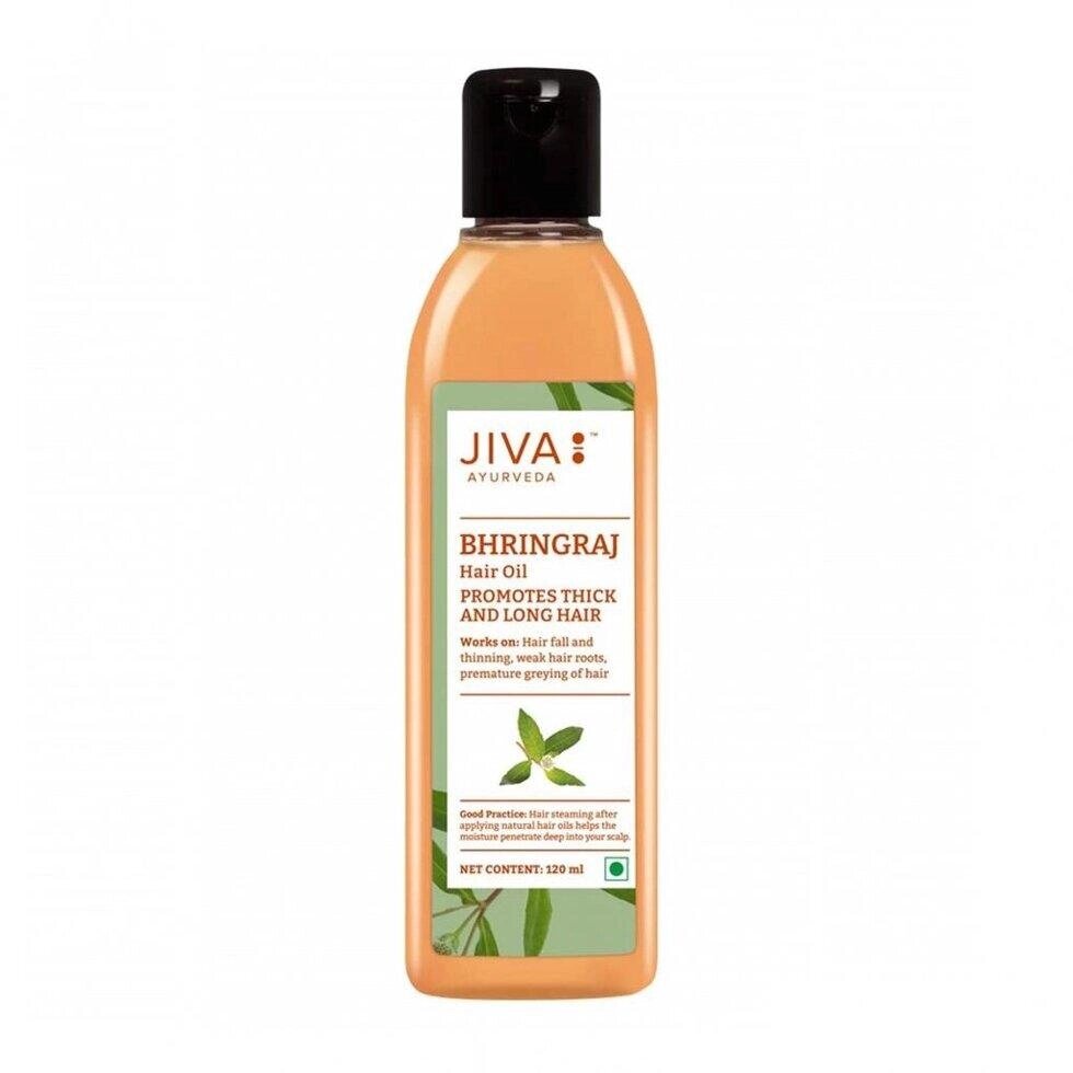 Брінгарадж: олія проти випадання волосся (120 мл), Bhringraj Hair Oil,  Jiva Під замовлення з Індії 45 днів. від компанії greencard - фото 1