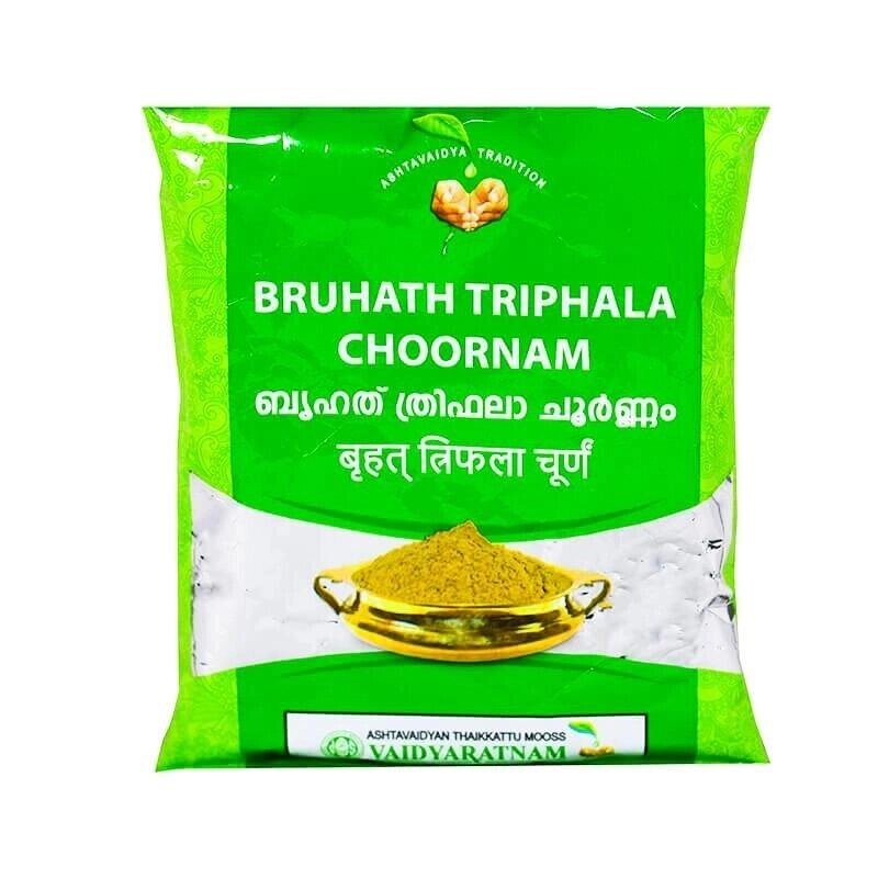 Брухат Тріфала Чурна (100 г), Bruhath Triphala Choornam,  Vaidyaratnam Під замовлення з Індії 45 днів. Безкоштовна від компанії greencard - фото 1