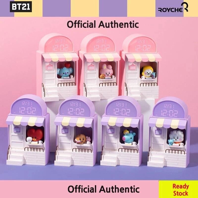 BT21 Baby My Little Buddy CAFE Будильник Офіційний автентичний під замовлення з кореї 30 днів доставка безкоштовна від компанії greencard - фото 1