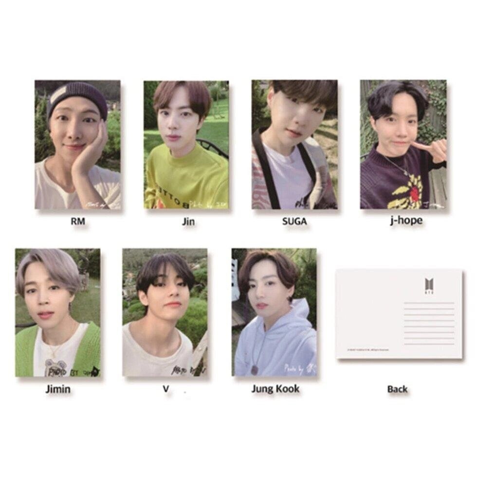 BTS (BangTan Boys) 3D листівка Be 7 members, фото Lenticular під замовлення з кореї 30 днів доставка безкоштовна від компанії greencard - фото 1