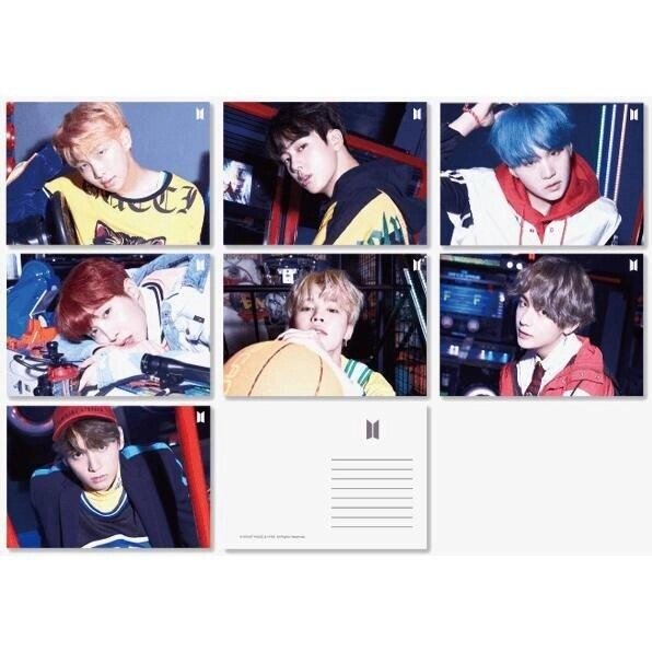 BTS (BangTan Boys) 3D Photo Lenticular Post Card + 1 Photo Card VER. 2 (ЛЮБІТЬ СЕБЕ "ЇЇ") 7 членів під замовлення з від компанії greencard - фото 1