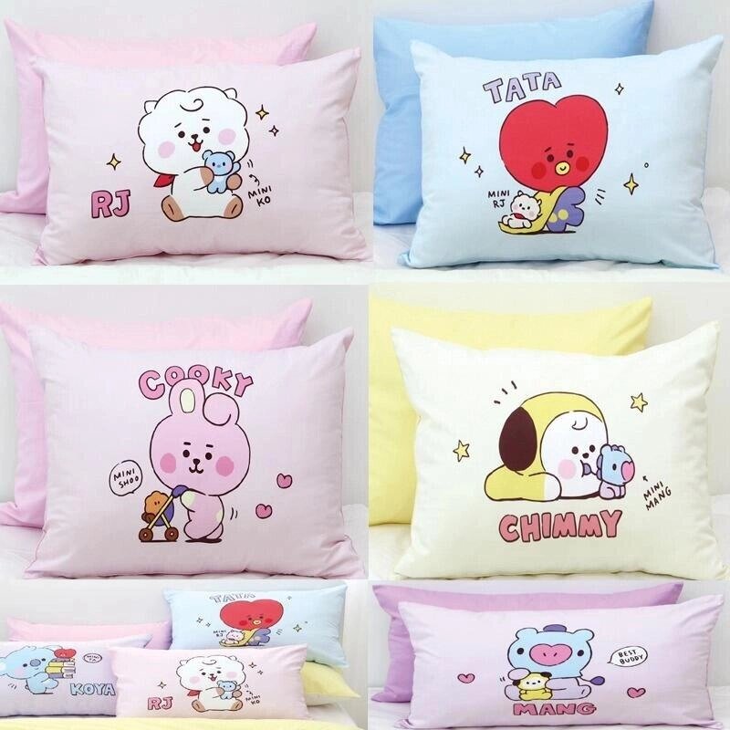 BTS BT21 Official Little Buddy Baby Подушка Наволочка Наволочки Постільна білизна Автентична під замовлення з кореї 30 від компанії greencard - фото 1