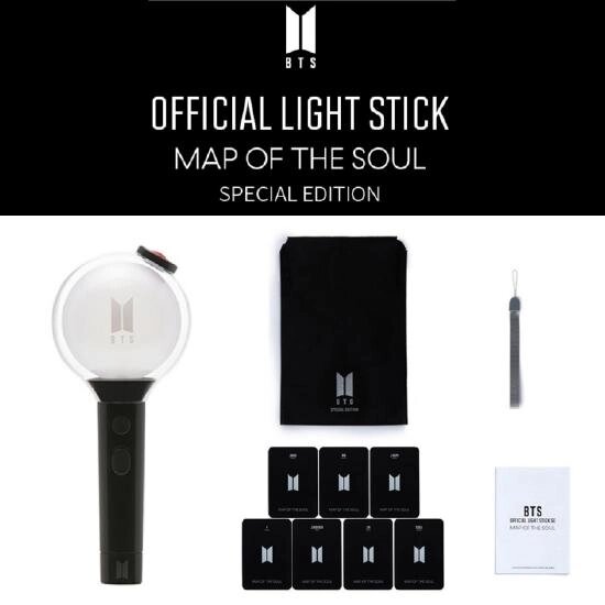 BTS Офіційна карта армійської бомби Light Stick of the Soul, спеціальне видання під замовлення за 30 днів доставка від компанії greencard - фото 1