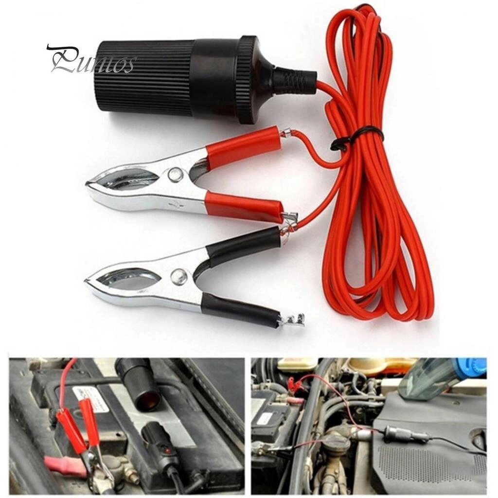 Car Life 12V Car Jump Starter Connector Emergency Lead B… під замовлення за 30 днів доставка безкоштовна від компанії greencard - фото 1