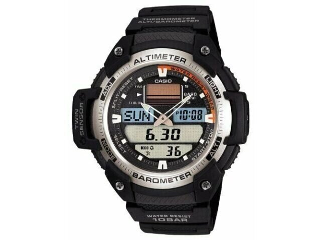 Casio Чоловічий годинник Sports Gear Twin Sensor SGW-400H-1BJF, новий у коробці з Японії під замовлення з Японії за 30 від компанії greencard - фото 1